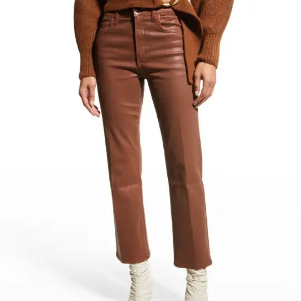 Joe's Jeans Callie Cropped Coated Jeans Size 26